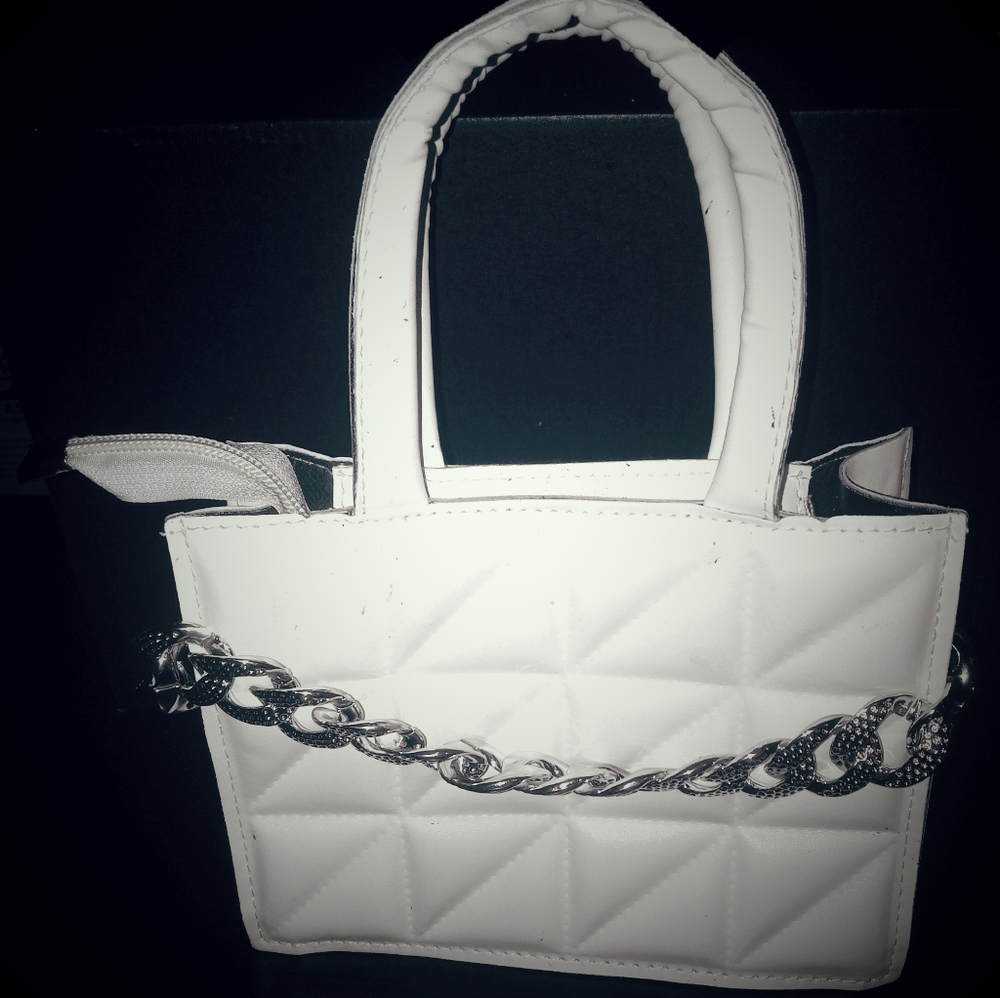 White Mini Purse